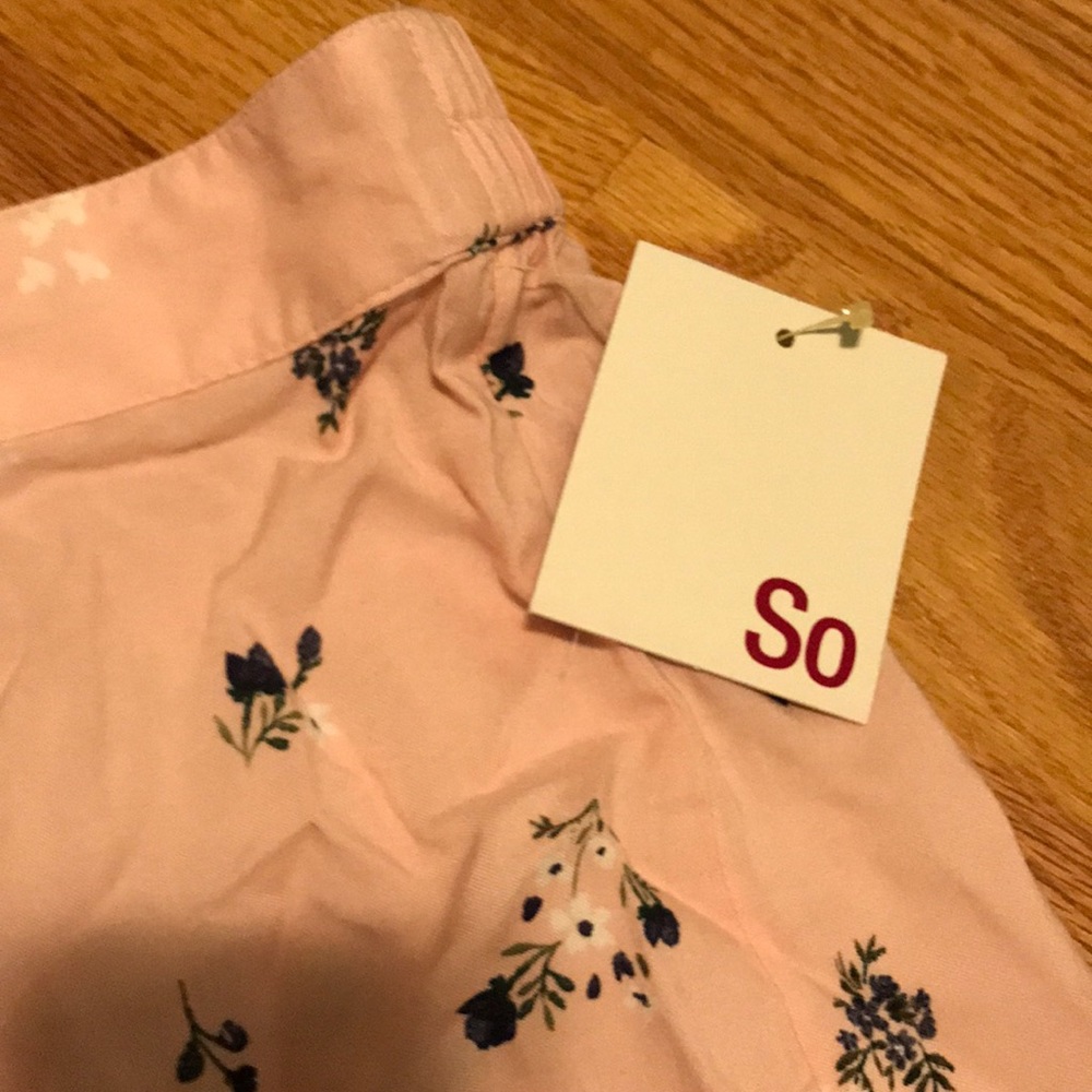 Pink Floral Skirt - Picture 4 of 5